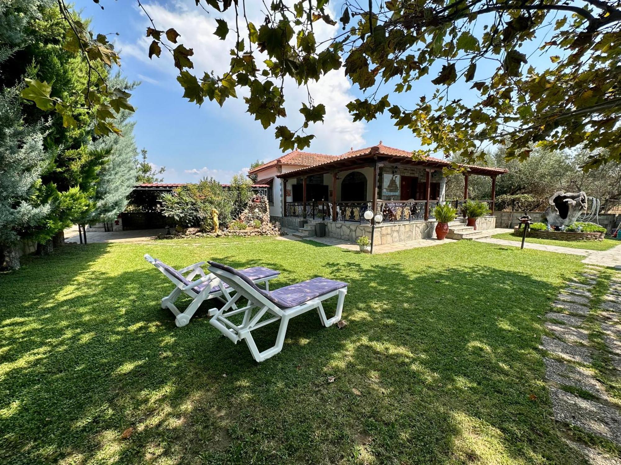 Beachfront Cottage Nea Triglia Kültér fotó