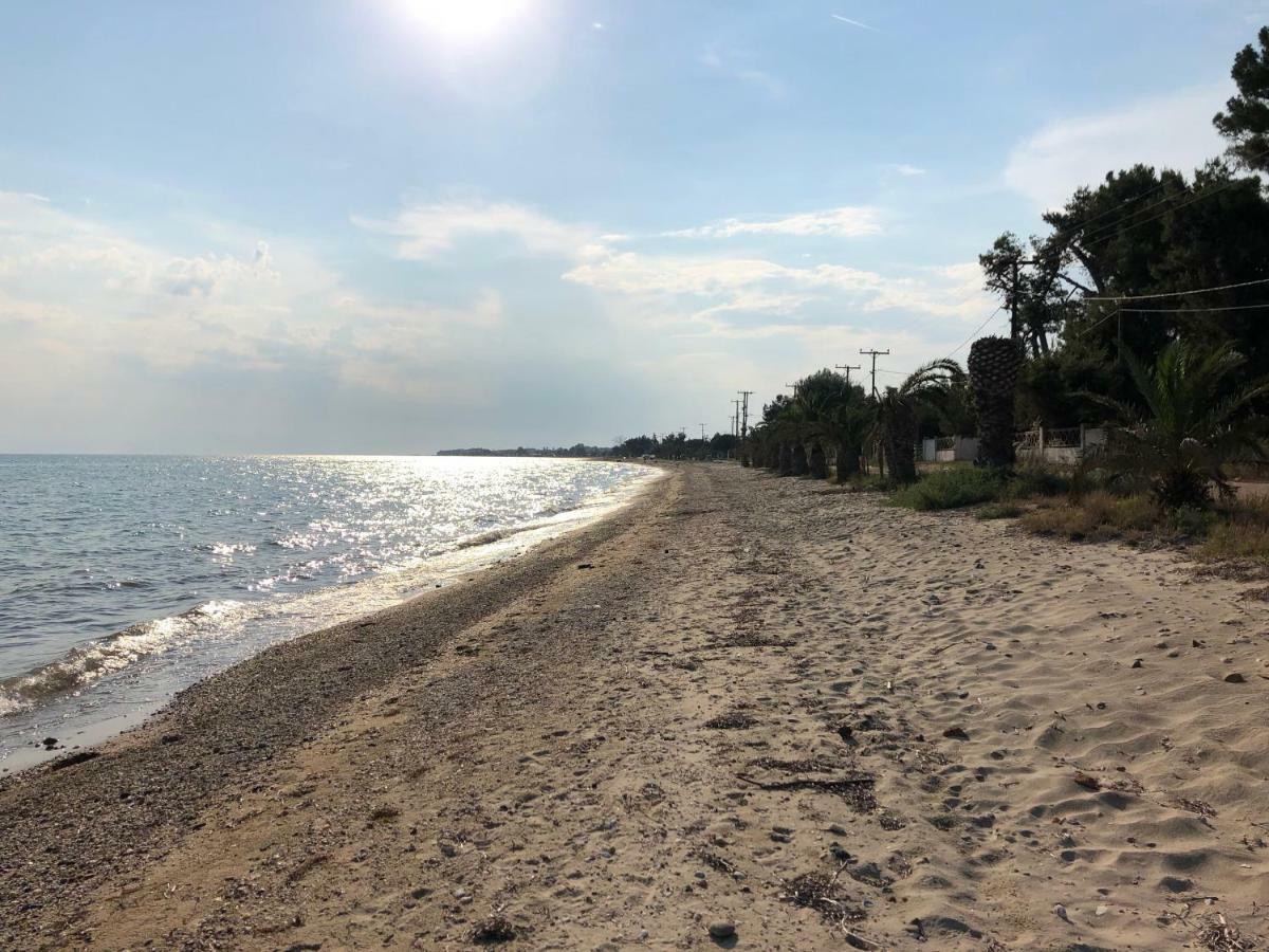 Beachfront Cottage Nea Triglia Kültér fotó